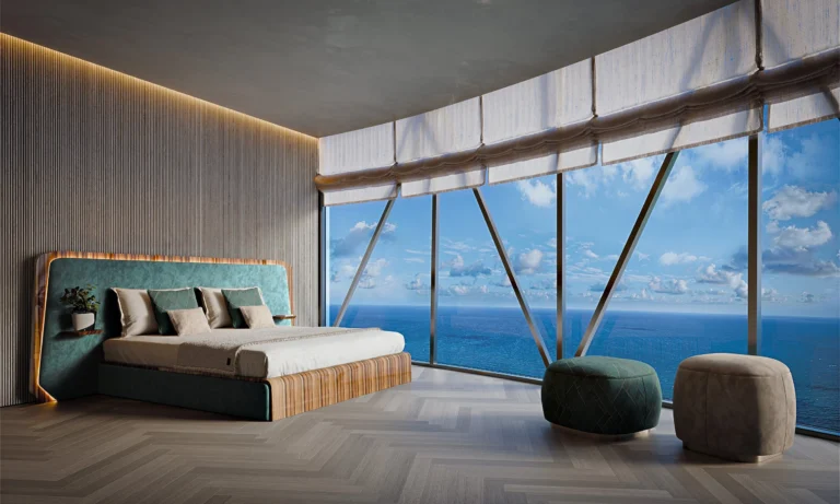 Панорамные резиденции Bentley Miami Просторные апартаменты Bentley Residences с индоор-аутдор пространствами и океанским видом