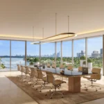 One Kane в Bay Harbor Islands с рестораном BondSt и rooftop-баром на фоне водоема