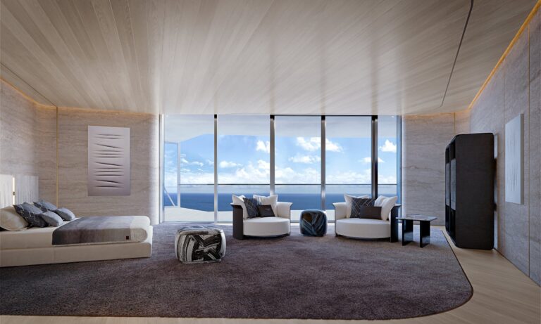 Инвестируйте в Bentley Residences Sunny Isles Панорамный вид океана из резиденций Bentley Residences в Sunny Isles Beach