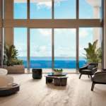 Заливка крупнейшего мат-фундамента для жилого небоскрёба Bentley в Sunny Isles Beach Флорида