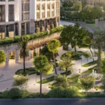 Рендер интерьера Ponce Park, роскошные кухни и террасы в Coral Gables