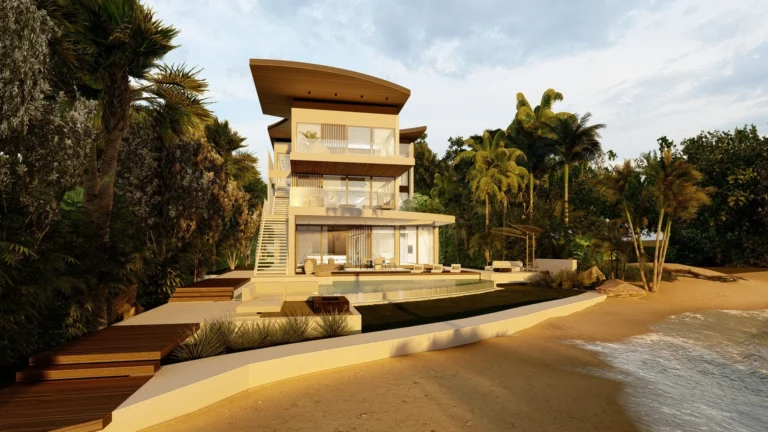 Villa Tropezina — жемчужина Billionaire’s Beach Элитный особняк Villa Tropezina на Маналапанском побережье Флориды с видом на океан