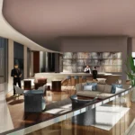 Патентованный лифт Dezervator доставляет авто в гараж резиденции Bentley Residences Miami