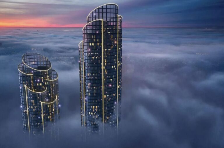 Рекордная башня 384м у Москва-Сити Элитная жилая высотка 384 м в Москве рядом с Москва-Сити, самая высокая в Европе для инвесторов
