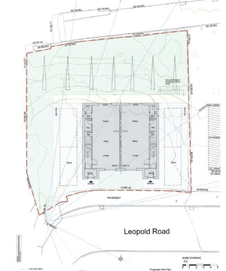 Престижный район у Corporation Park Расположение участка Leopold Road рядом с парком и школами в Блэкберне