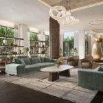 Гости с wellness-эликсирами на открытии sales gallery в Coral Gables
