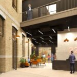 Пустые офисные пространства 18152 кв футов Queenstown Road, инвестиции в архитектуру Лондон SW8