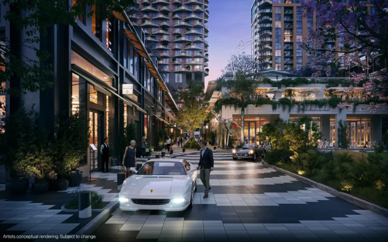 Общественные парки Midtown Park Пешеходные площади и парки в комплексе Midtown Park Майами