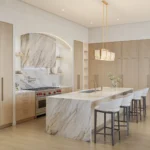 Рендер пентхауса площадью 6500 кв. футов в элитном проекте Coral Gables