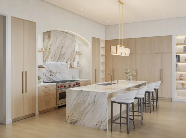 Пентхаус Ponce Park Residences Рендер пентхауса площадью 6500 кв. футов в элитном проекте Coral Gables
