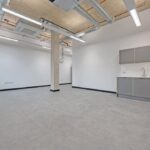 Итоговый панорамный снимок элитного Cask Works, инвестиционный хаб Hackney Wick Лондон
