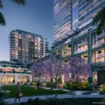 Клуб ULTRA Padel с 8 кортами и общественные парки в многофункциональном комплексе Midtown Park Майами