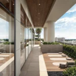 Толпа на открытии wellness-резиденций в Coral Gables