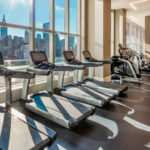 Панорама High Line из 555TEN Нью-Йорк Hudson Yards