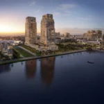 Участники торжества на топпинг-ауте South Flagler House от Robert A.M. Stern