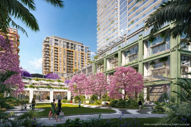 Люксовые апартаменты Midtown Park Просторные апартаменты от студий до пентхаусов в Midtown Park Residences с дизайном Meyer Davis Studio